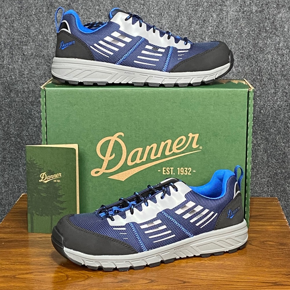 Danner Run Time 12378 Mens 11.5 D Non Metallic Toe Work Shoes Ortholite NIB